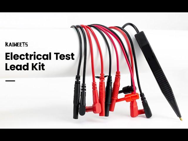 Haven't been able to find a fully functional electrical test lead? Why not try Kaiweets KET05?