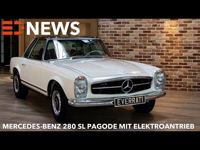 Mercedes-Benz 280 SL Pagode mit Elektroantrieb von Everrati: technische Daten, Details und der Preis