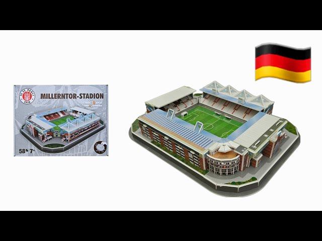 Millerntor Stadion FC St. Pauli 3D Puzzle by Pro-Lion® - Step by Step