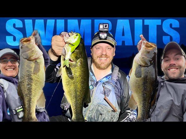 Swimbait Fishing For Big Bass │Wake Gill │Rat│Crawler