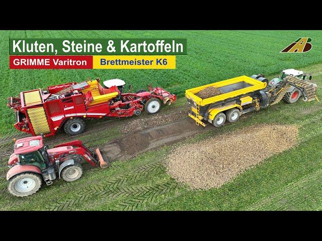 Kartoffelernte in Niedersachsen - Einblick in den Betriebsablauf Potato harvest in Germany farm 2024