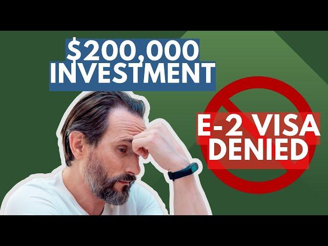 How to Get an E2 Visa Without Spending a Fortune | How Much To Invest | E2 Requirements