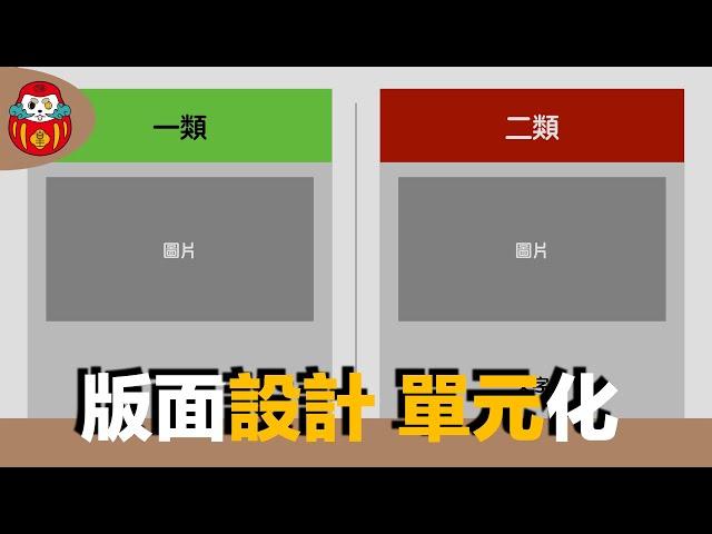 【排版教學】版面設計 一 單元化｜雜誌常用｜陽藝術｜《兩分鐘學設計》