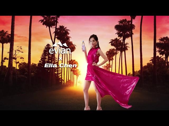 evian water featuring Ella Chen - #IWannaLiveYoung