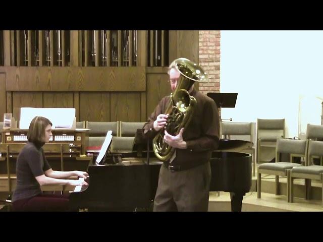 Double Bell Euphonium - David Werden: "Neapolitan Dance" by Tchaikovsky. Remastered Video (2021).