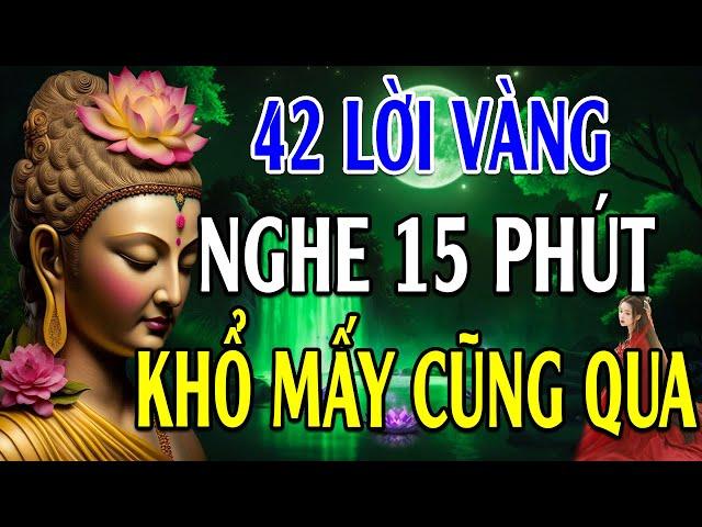 Mỗi Ngày Bỏ Ra 15 Phút Nghe 42 Lời Phật Dạy Này Sẽ Tiêu Tan Mọi Phiền Muộn Khổ Đau Trong Cuộc Sống