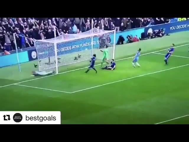 De bruyne open goal miss vs Chelsea 2016