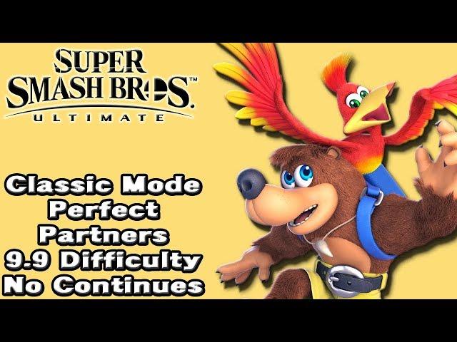 Super Smash Bros. Ultimate (Classic Mode 9.9 Intensity No Continues | Banjo & Kazooie)