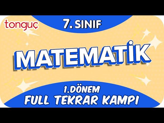 7. Sınıf Matematik 1. Dönem Full Tekrar  #2024