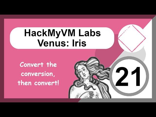 HackMyVM - Venus CTF labs - Level 21: Iris - Picture Files and OCR