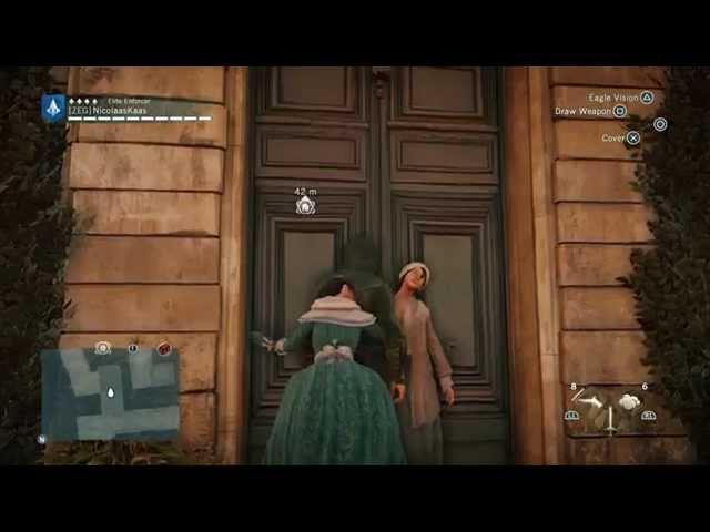 A threesome in Assassin's Creed Unity