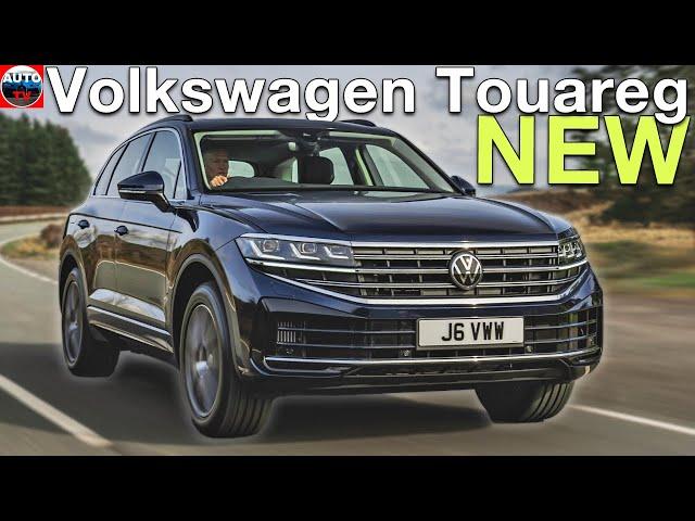 All NEW 2024 Volkswagen Touareg Elegance 3.0 TSI E-Hybrid - Driving, exterior & interior (UK Spec)