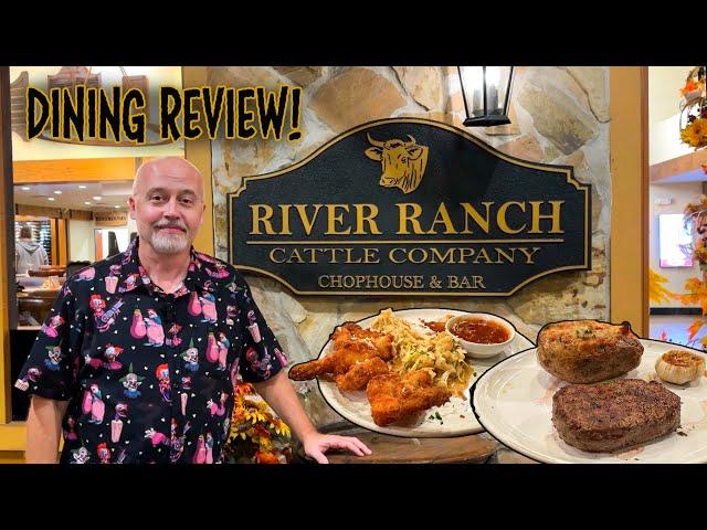 River Ranch Cattle Company Dining Review At The Westgate River Ranch Resort And Rodeo!