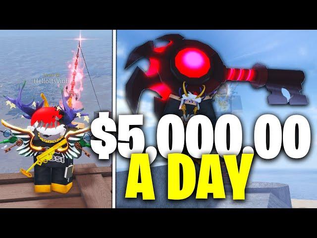 FASTEST Way to Make MONEY in Roblox Fisch For BEGINNER