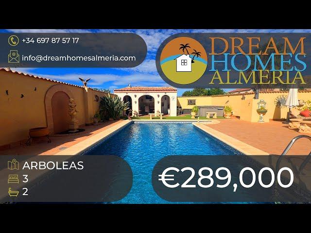 Immaculate 3 bed 2 bath villa Arboleas