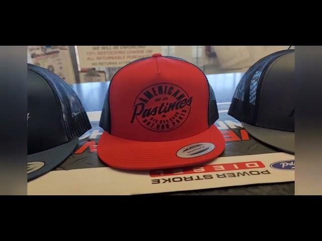 AMERICAN PASTIME HOT ROD SHOP HATS