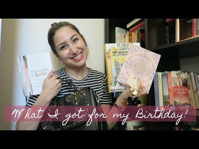 WHAT I GOT FOR MY 29th BIRTHDAY! TWENTIES CHAT | Alicia Lowndes