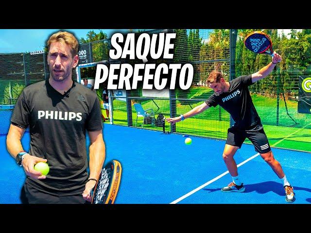 APRENDE el SAQUE de PÁDEL - Tutorial Sacar Perfecto con Álex Ruiz