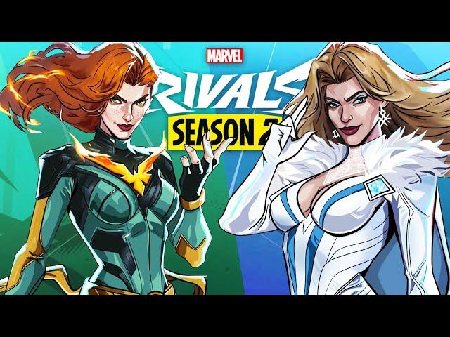 NEW LEAKED HEROES PHOENIX AND EMMA FROST IN MARVEL RIVALS!