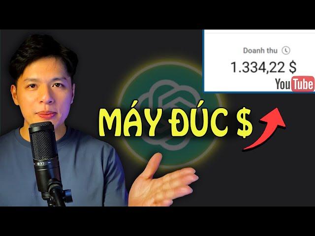 Cách mình kiếm 20$ trong 1 giờ bằng chatgpt và youtube