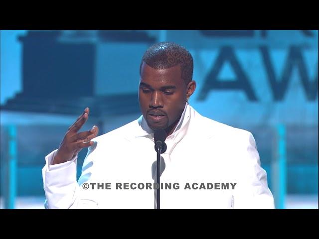 2005 - Kanye West Wins Grammy Best Rap Album: The College Dropout (Speech)