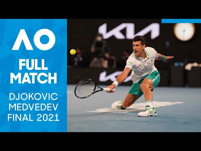 Novak Djokovic vs Daniil Medvedev Full Match | Australian Open 2021 Final