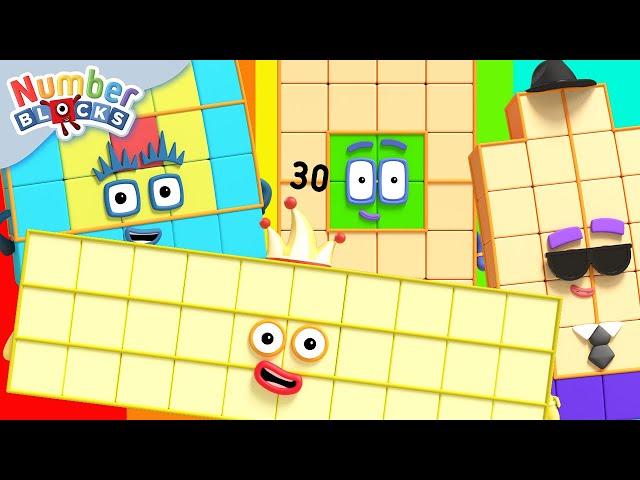 Arrays and Multiplication | Learn to Count | @Numberblocks