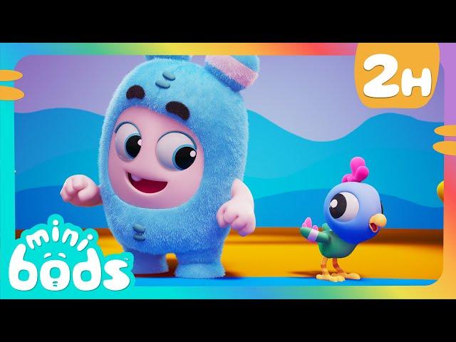 Little Bird Dance Party! | Minibods | Preschool Cartoons for Toddlers