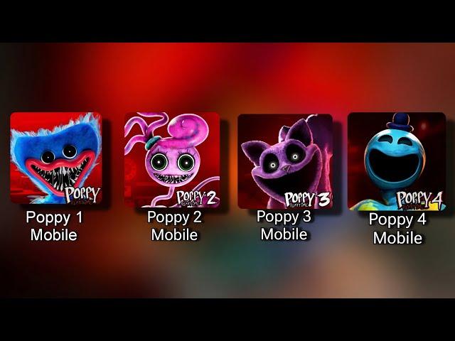 POPPY PLAYTIME Chapters 1-4 Mobile Full Gameplay (Every Ending + Secret) iOS/Android 100%