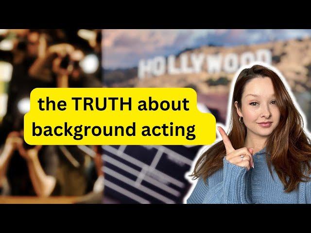 Will being an extra in TV help your career? The truth about background acting