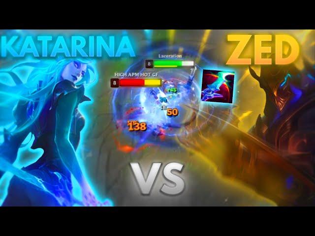 Rank 1 Zed NA vs Rank 1 Mid NA (Katevolved)