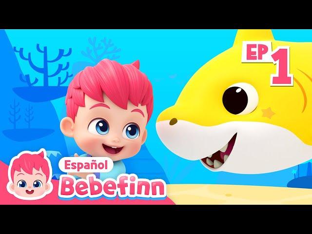 Tiburón Bebé Du Ru Du Ru | EP01 | Cantemos con Bebefinn | Canciones Infantiles | Bebefinn en español