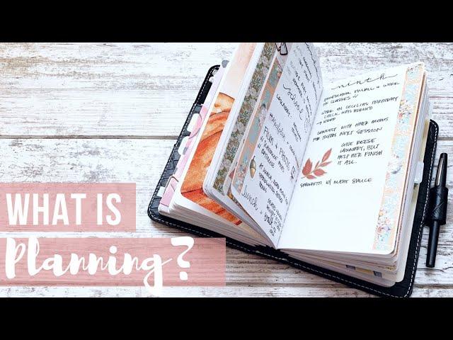 What is Planning? The Purpose of a Planner