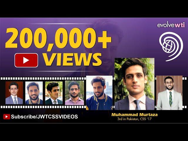 Muhammad Murtaza (3rd Position, PAS, CSS 2017)| SE 3,Ep 2| (Full Video)