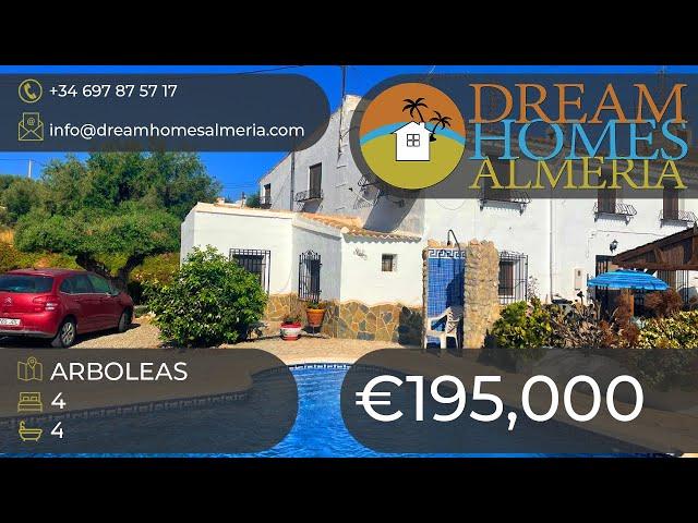 ###SOLD### 4 bed 4 bath pool 195k Arboleas - Ref 3297