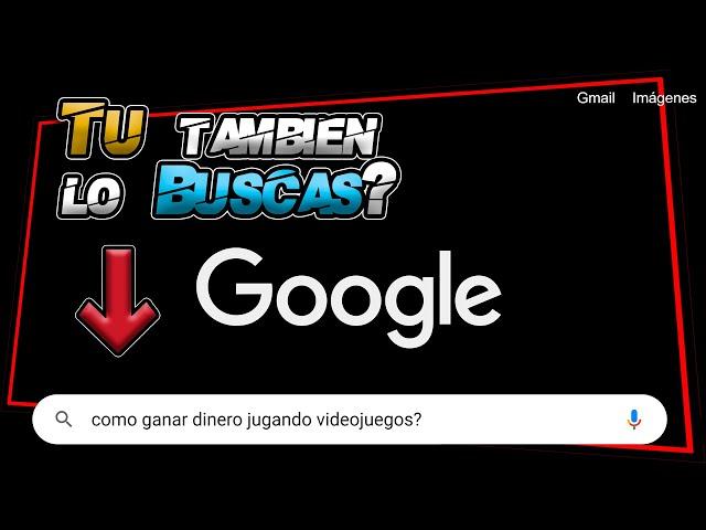 ¿Como GANAR DINERO JUGANDO videojuegos?