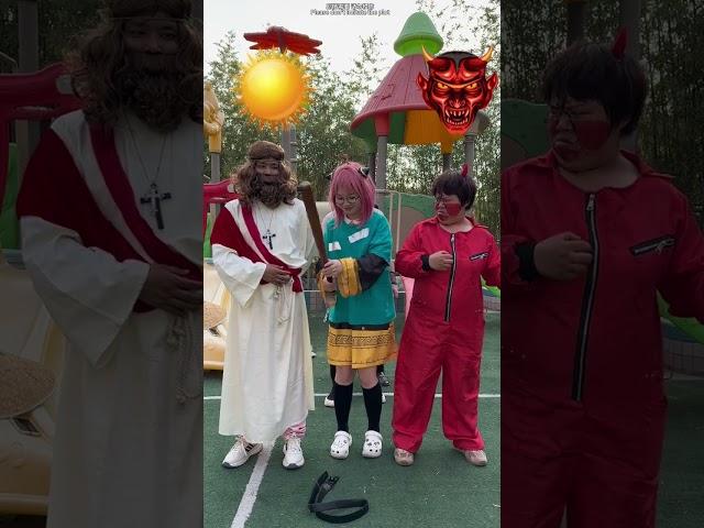Choose God or the Devil?#anime #cosplay #comedy #humor #cartoon
