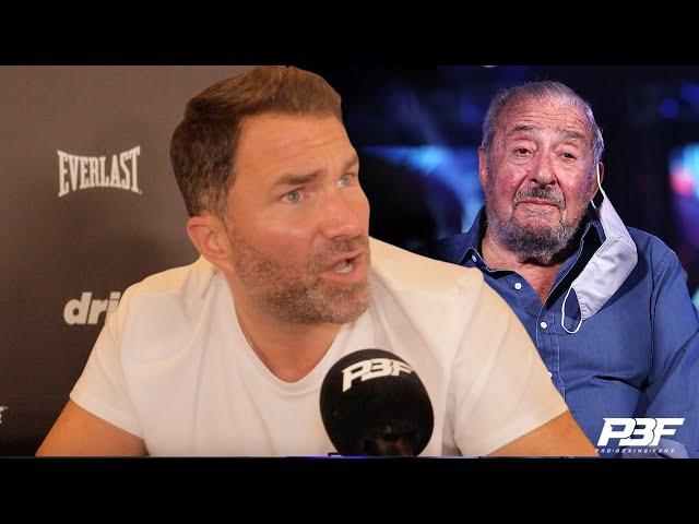 "BOB ARUM IS F***ING LIAR!" - EDDIE HEARN SAVAGE RANT, TALKS AJ VS DUBOIS STUMBLING BLOCK