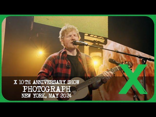 Ed Sheeran - Photograph [Live from X 10th Anniversary Show feat. New Hope Choir]