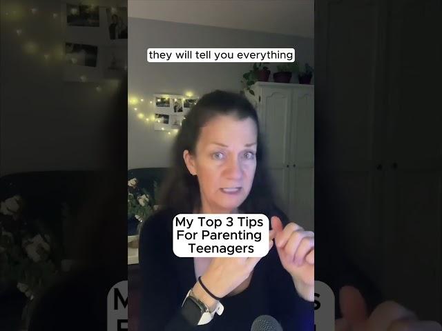 My Top 3 Tips For Parenting Teenagers #parentingteenagers #parentingteens