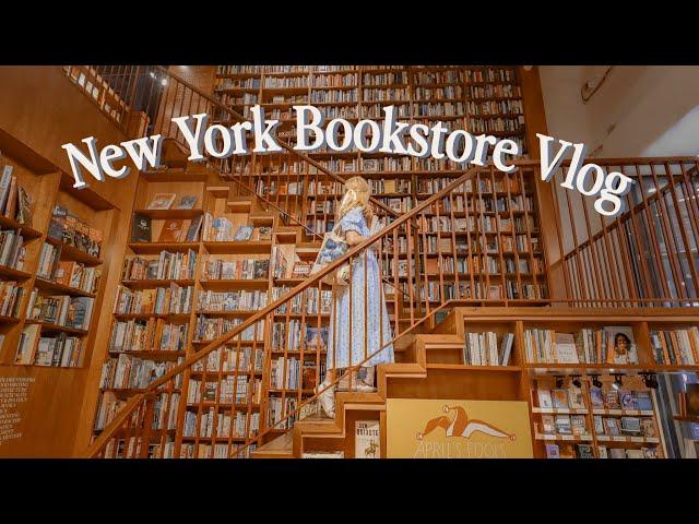 Book Shopping at the BEST bookstores in New York  + book haul