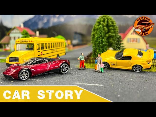 Street Race Gone Wrong: Diecast Miniature City Chaos #modelcars