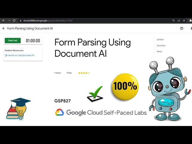 Form Parsing Using Document AI || [GSP827] || Solution