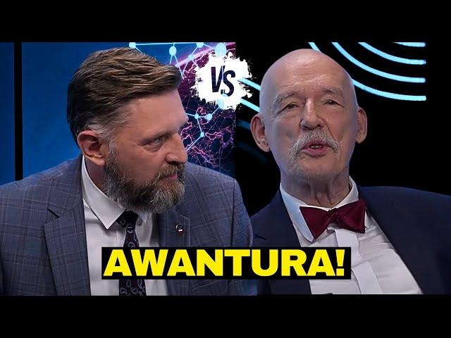 WIELKA KŁÓTNIA PODCZAS DEBATY! WŚCIEKŁY KORWIN VS ROZENEK