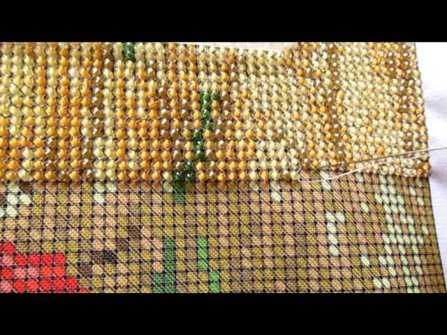 Как вышивать бисером? Процесс вышивки ( для новичков )