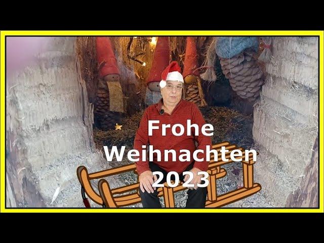 Beste Wünsche zu Weihnachten 2023 vom Reisefalter