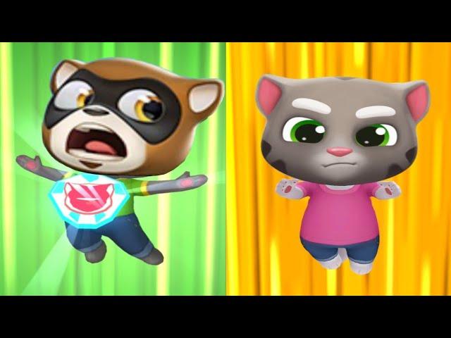 Talking Tom Hero Dash - Defeated All Bosses|New Super Hero Save Supeworld|Gameplay