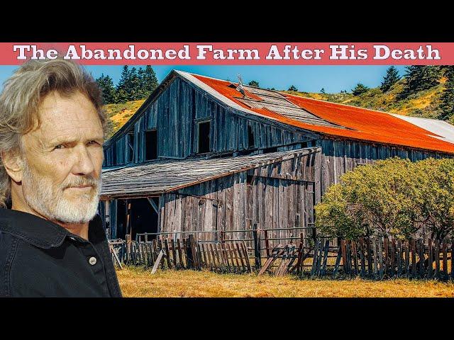 Kris Kristofferson's Northern California Ranch | SAD DEATH, 8 Children, Huge Net Worth Left Behind