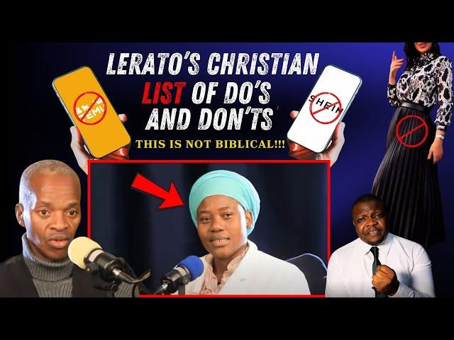 Lerato Shasha On Brother Enigma Closing Church & New Christian Law||Brother Enigma||Modesty