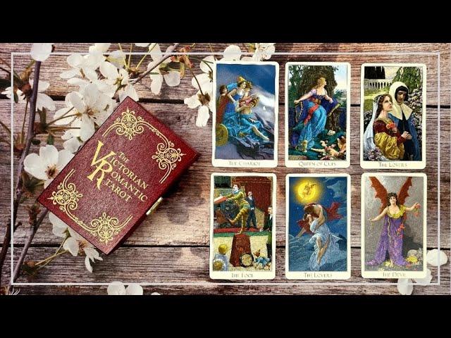 드디어!!! 빅토리안 로맨틱 타로 4th 에디션 언박싱 (Victorian Romantic Tarot 4th edition Unboxing and Flip Through)